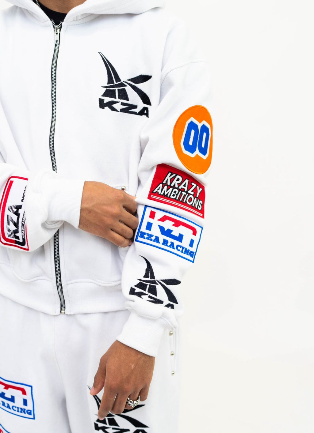 White Speed Zone Jacket