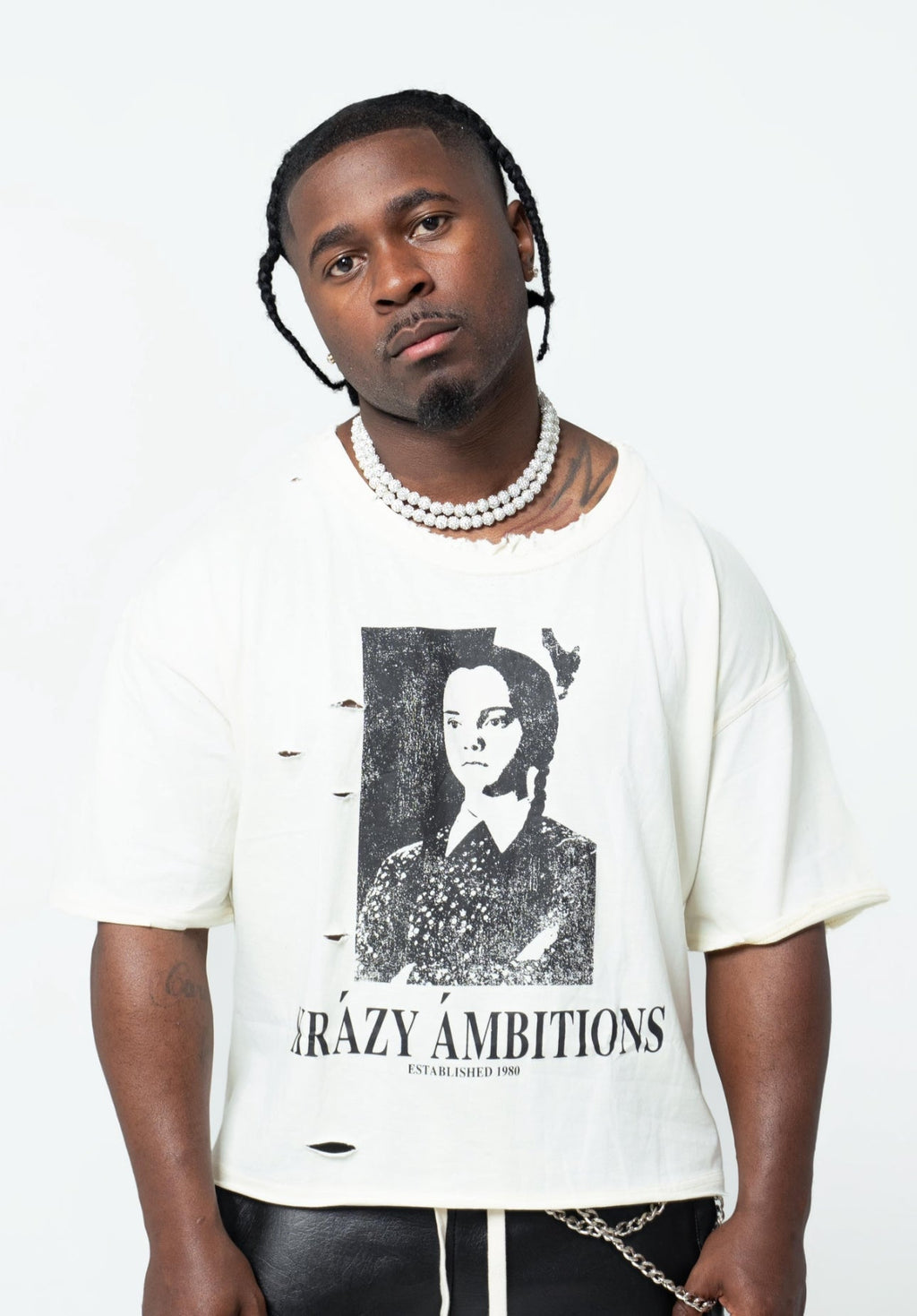 Máison Cream Tee