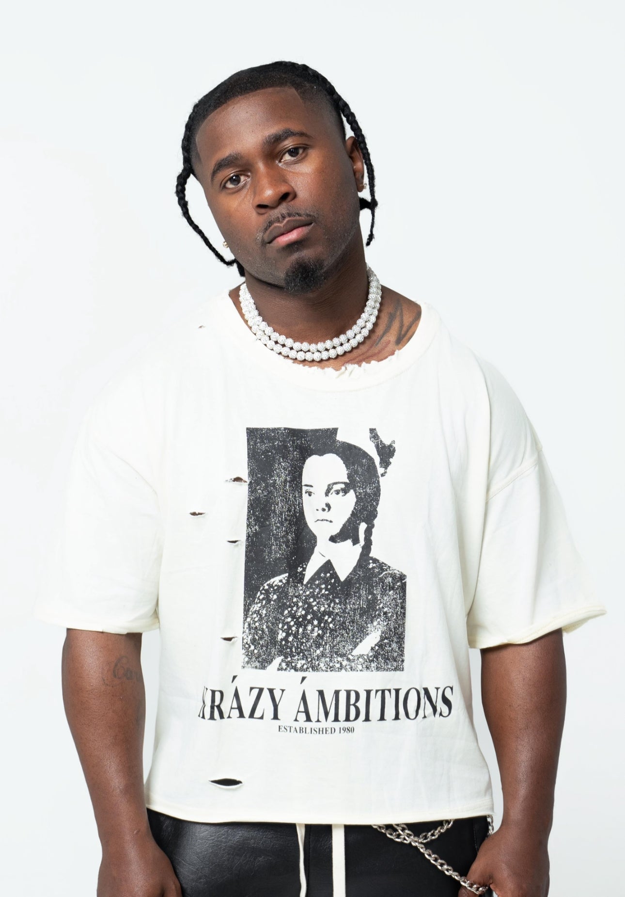 Máison Cream Tee