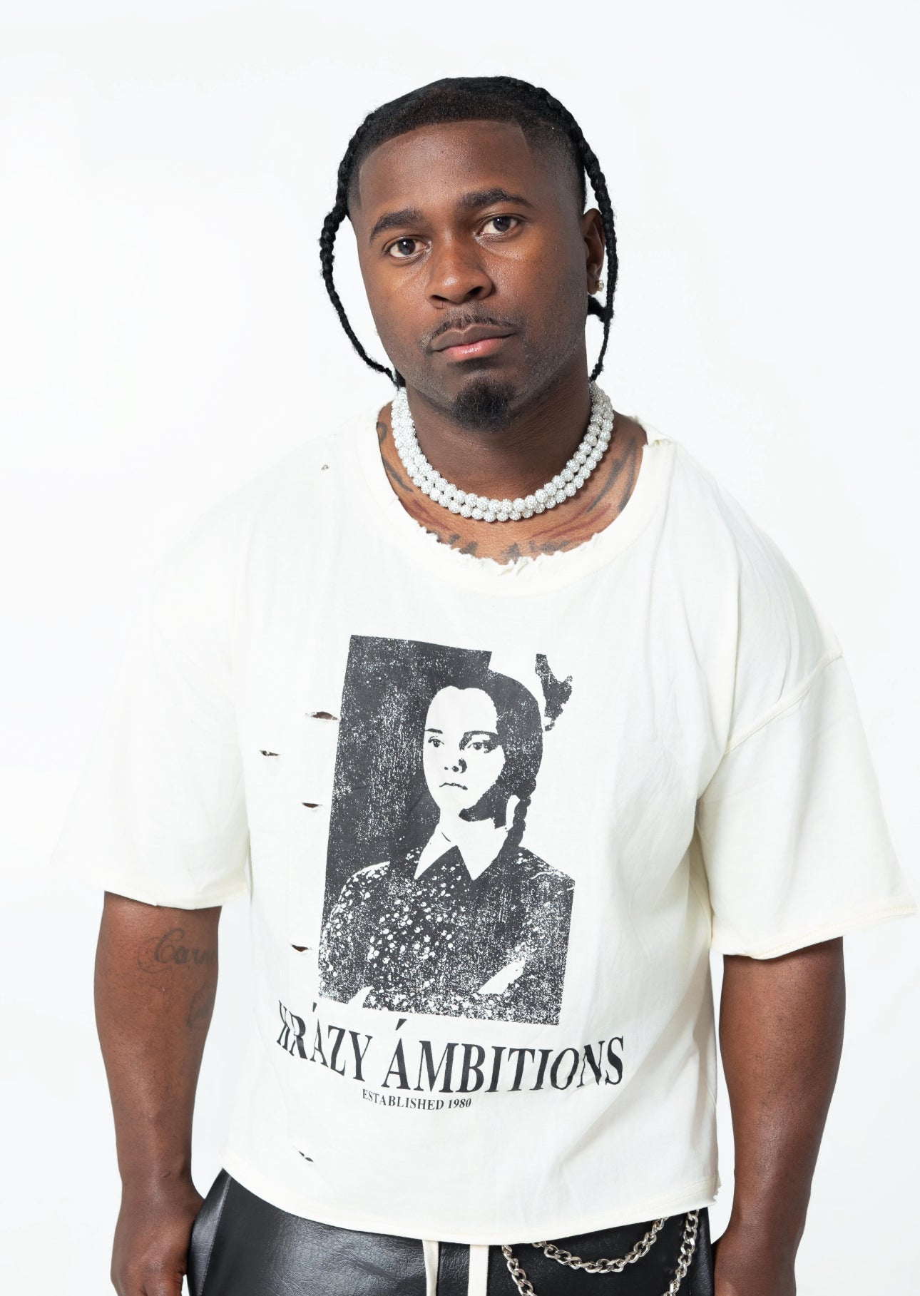 Máison Cream Tee