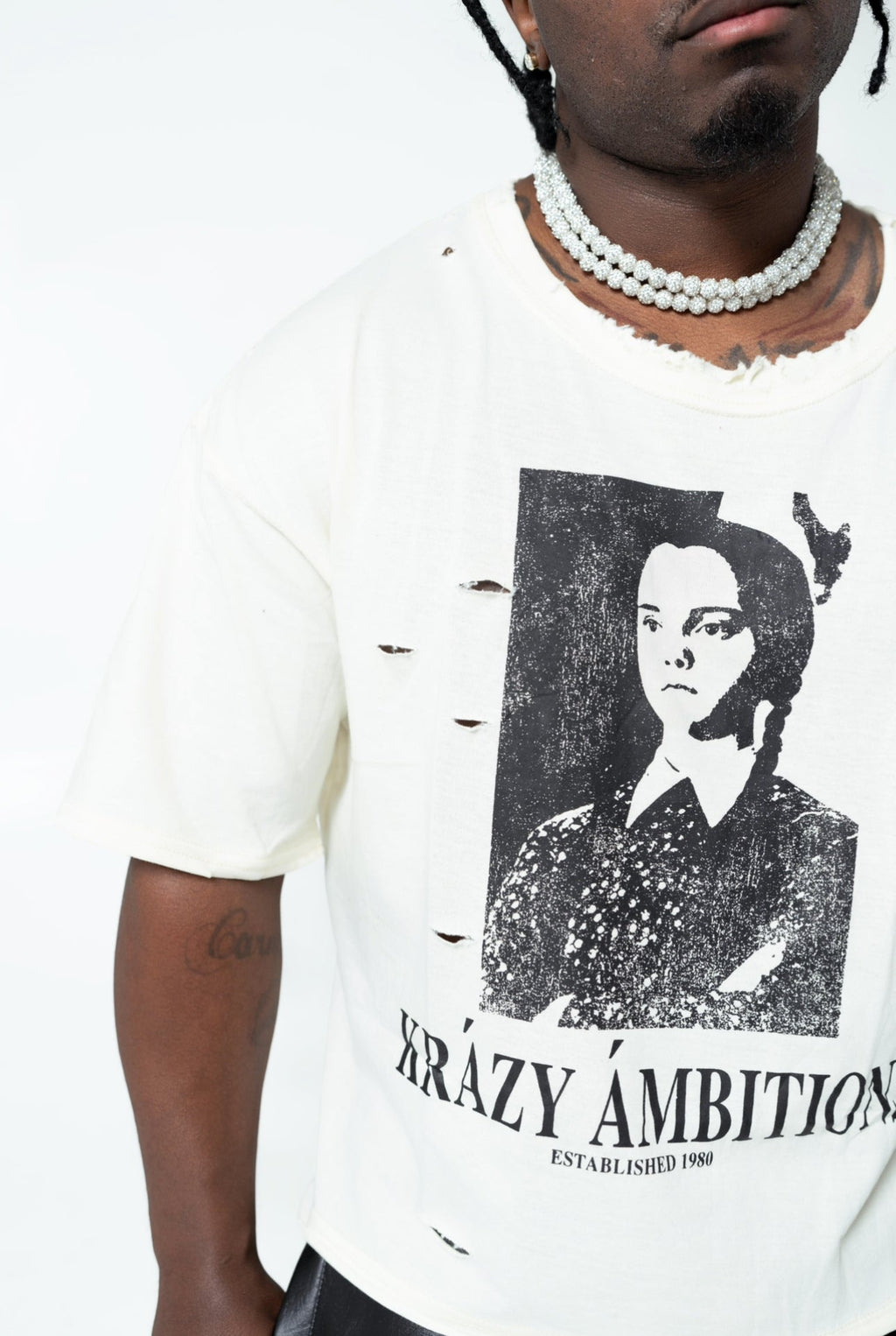 Máison Cream Tee