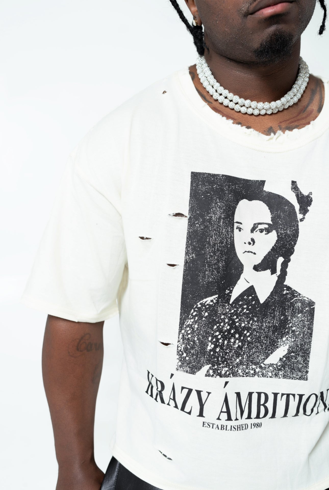 Máison Cream Tee